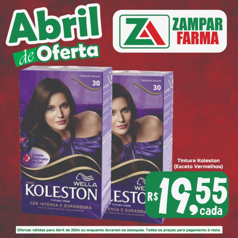 E continuam as ofertas de abril na Zampar Farma 