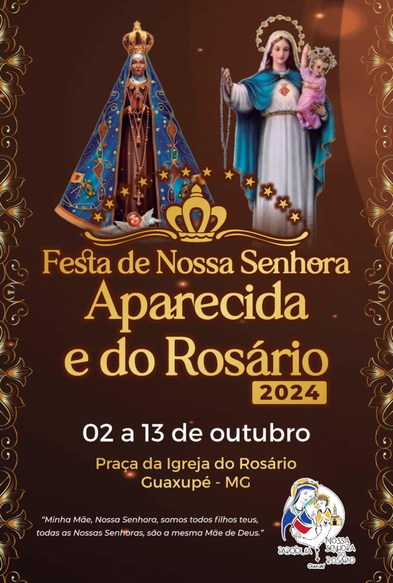 Em Guaxupé, Festa de Nossa Senhora promete atrações e diversões para toda a família 